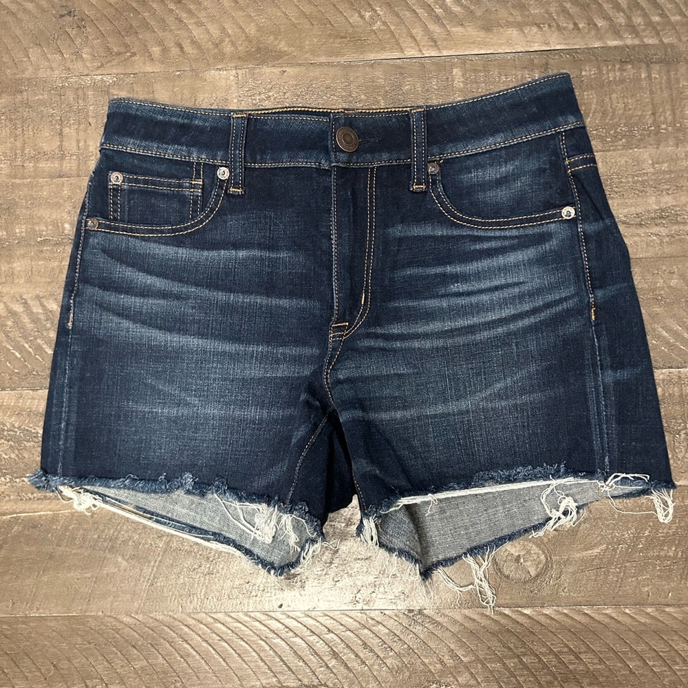 Denim Blue Women's Shorts Hi Rise Shortie